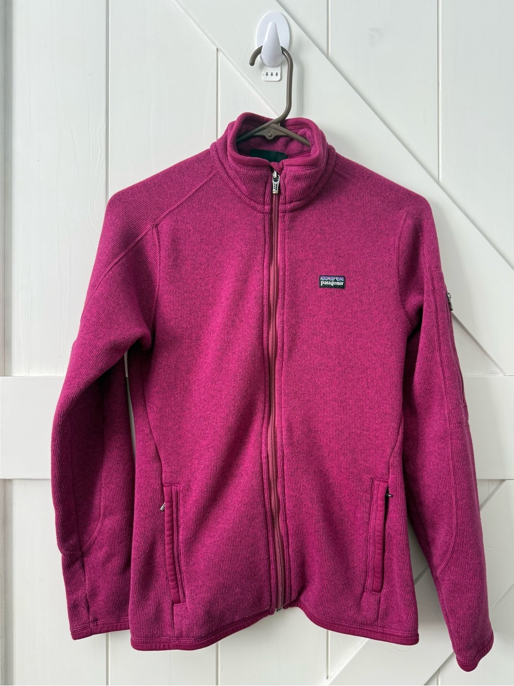 Patagonia Magenta Full-Zip Jacket size small